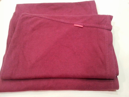 Babylonia Tri-Cotti pouch - Burgundy