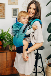 LennyLamb Nosidełko Ergonomiczne LennyGo Baby - Airglow